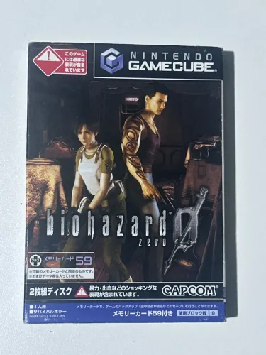 BIOHAZARD 0 - NINTENDO GAMECUBE JP CIB COMPLETO