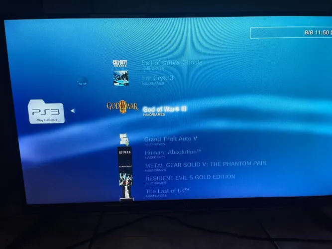 Ps3 super slim white raríssimo