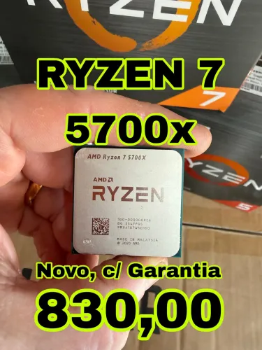 Processador RYZEN 7 5700x Novo c/ Garantia