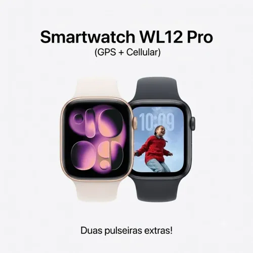 Relógio Smartwach WL12 Pro (NOVO)