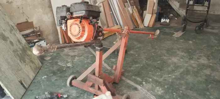 Motor de rabeta, carburador novo 6.5
