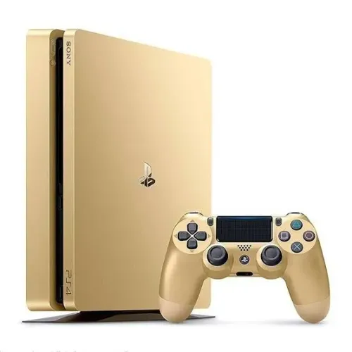 PS4 slim dourado limitado Desbloq FW12.50