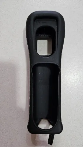 Capa preta de Silicone para Controle Wii Remote - Nintendo Wii