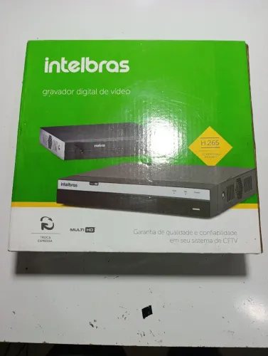DVR Intelbras 4 canais com hd