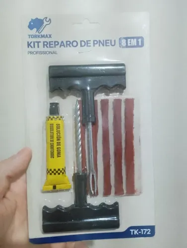 Kit conserto pneu completo