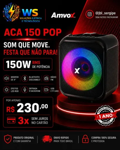 CCAIXA AMVOX ACA 150 POP 150W