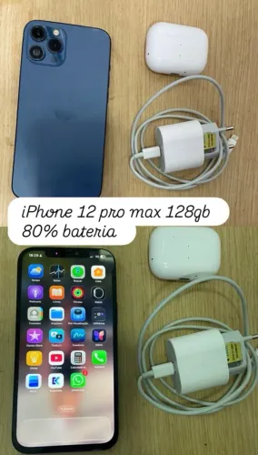 iPhone 12 Pro Max 128gb completo