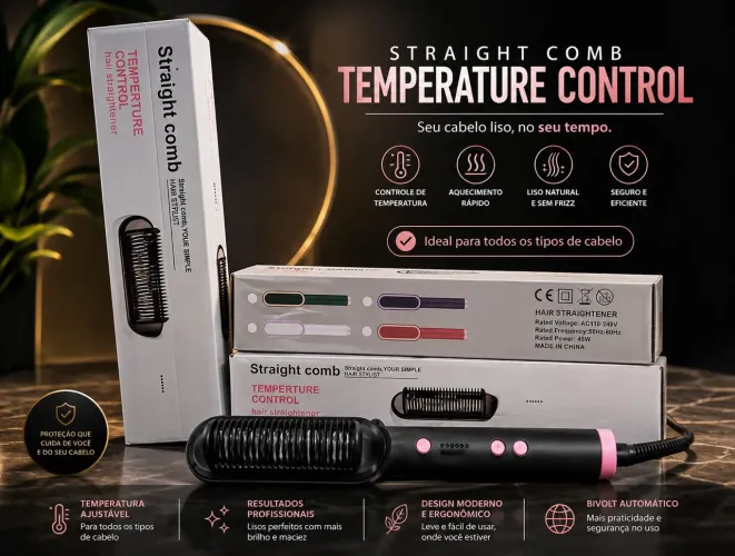 Escova alisadora