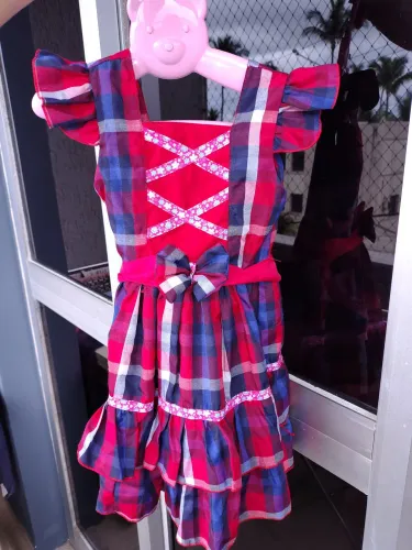 Vestido de São João 3/4 anos