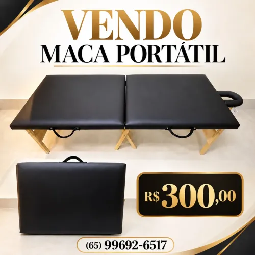 Vende se maca portátil