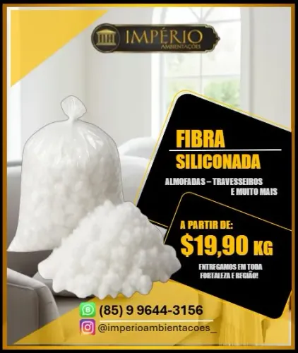 Fibra siliconada em promoção!