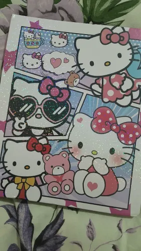 fichário hello kitty
