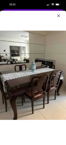 Mesa com 5 cadeiras chipandelle 