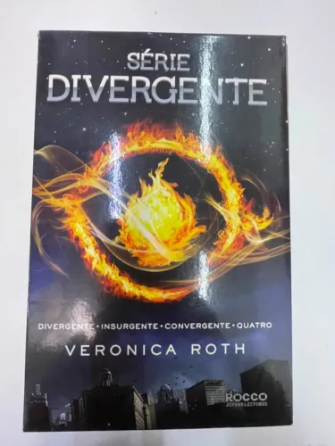 BOX COLEÇÃO COMPLETA SÉRIE DIVERGENTES - 4 LIVROS