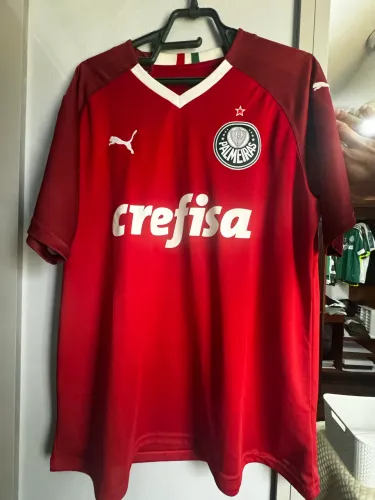 Camisa Palmeiras Goleiro 2019 Puma Vermelha Original GG