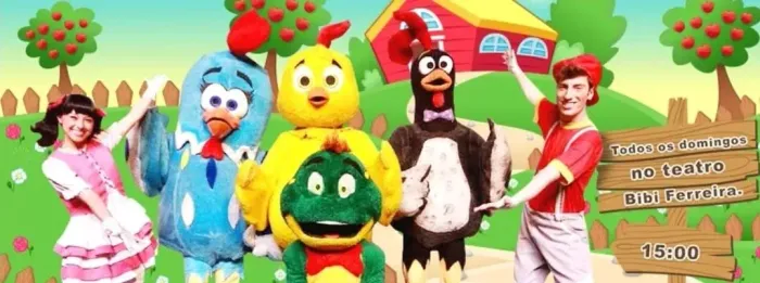 Figurinos equipe Galinha Pintadinha