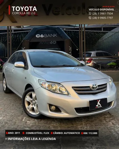 Toyota Corolla XEI 2.0 Flex 16V Aut. 2011
