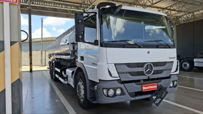 ATEGO 2429 TRAÇÃO 6X2 AUTOMATIZADO, CABINE SIMPLES, BASICO