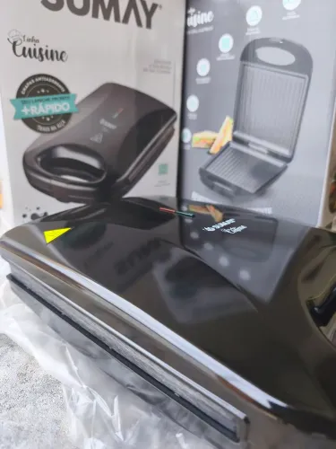 Sanduicheira grill sumay tamanho família