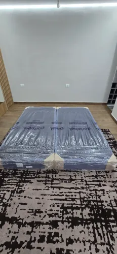 Base box bipartido para cama king Size