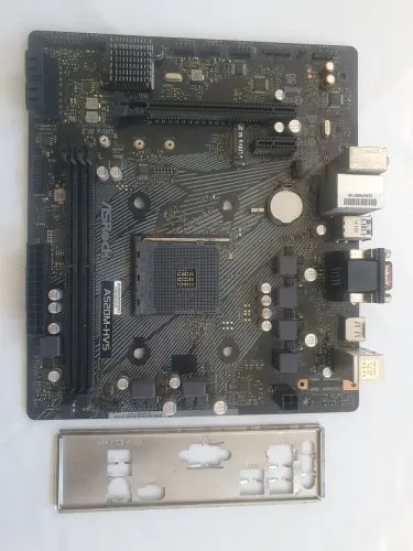 PLACA-MÃE ASROCK A520M-HVS AM4 DDR4 (FALHA INTERMITENTE)