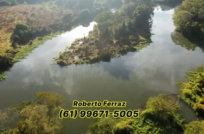 Chácara/Rancho com Piscina na Beira do Rio Areias