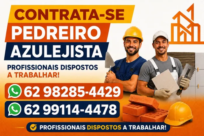Pedreiro azulejista