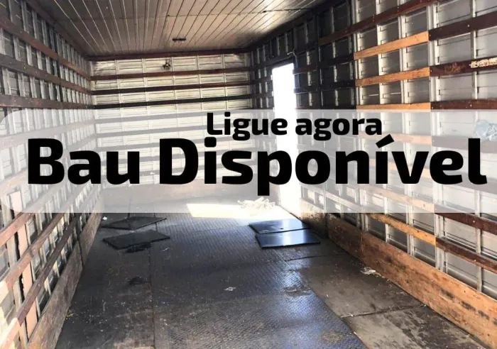 Frete Urgentes _ Caminhão Baú Disponível 