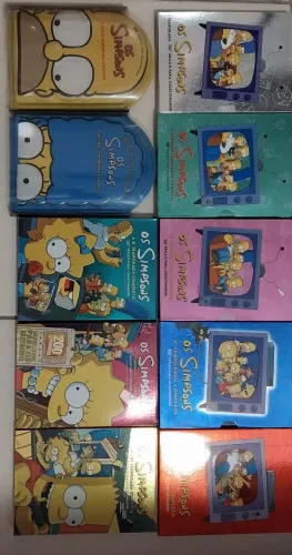 Os Simpsons 10 temporadas 1° até a 10° Edições de colecionador