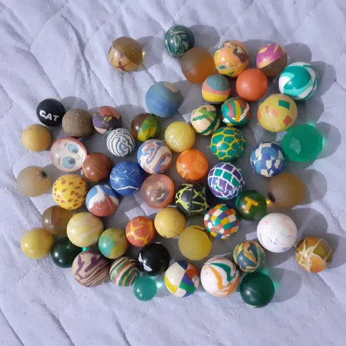 Coleção de bolinhas pula pula