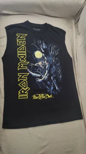 Iron Maiden - Camiseta regata Fear of the Dark (G)