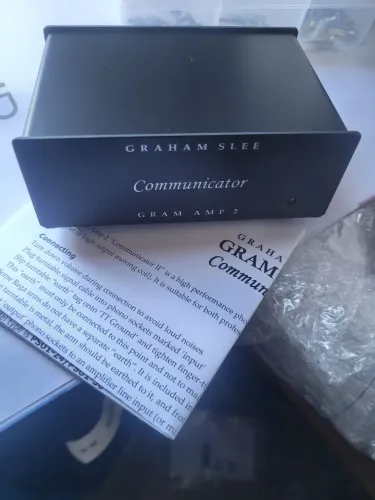 Pré de phono Graham Slee communicator 2 psu1