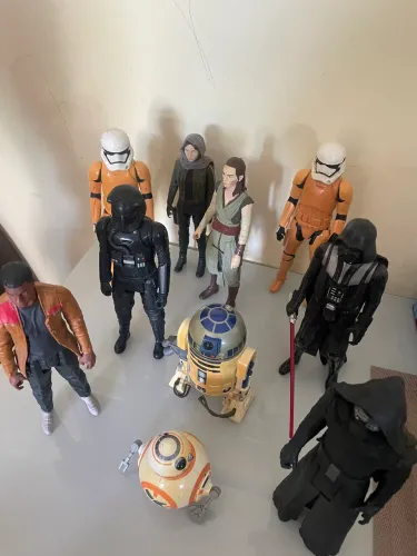 Lote Bonecos Star Wars Hasbro 30cm (Hero Series) - C/ Acessórios