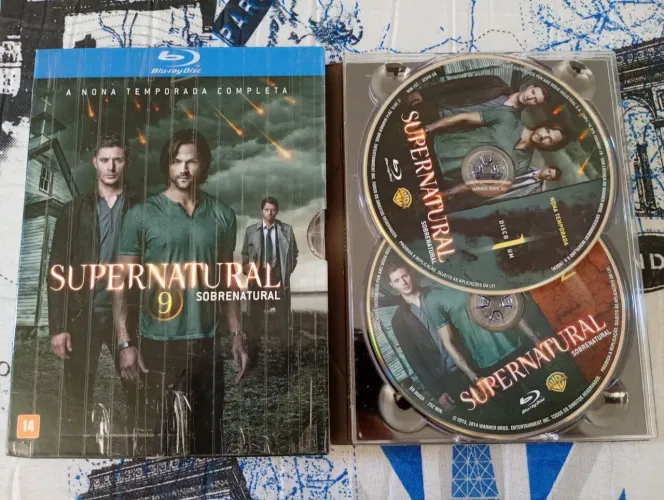 Blu-ray sobrenatural a 9 temporada em digipak 