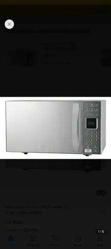 Microondas Philco espelhado