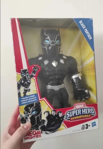 Boneco Pantera Negra Marvel novo lacrado