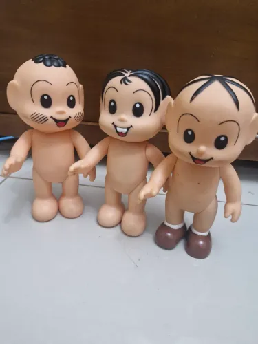 Mônica, Cascão e Cebolinha Sid Nyl - 25cm
