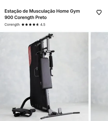 Aparelho de Musculação Decatlon.