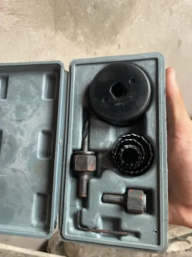 Jogo Serra Copo 11 Peças VAP Solution Completo - Madeira, Gesso e PVC
