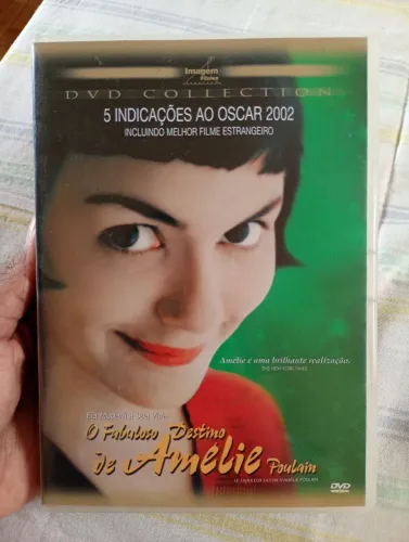 DVD do filme O Fabuloso Destino de Amelie Poulain
