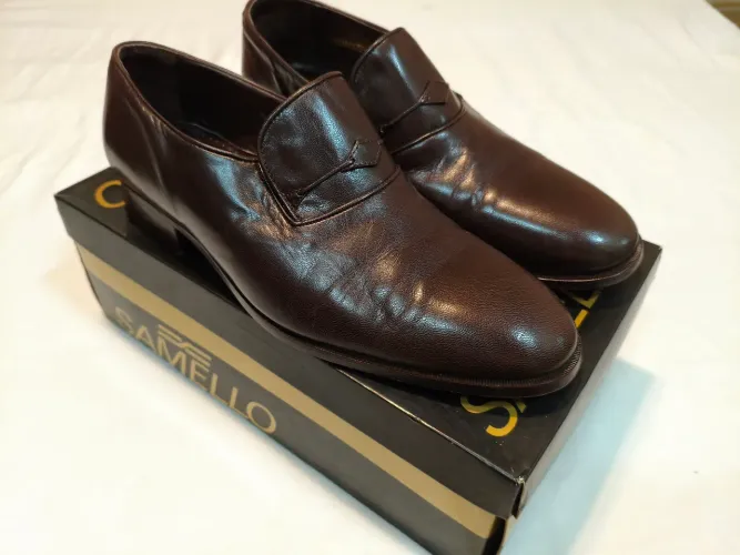 Sapato social Samello marrom n.41