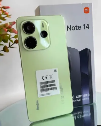 Celular Xiaomi Note 14 256GB Verde -- Compra Segura Loja Física Curitiba