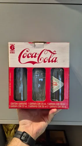 Coleção Garrafas Coca-Cola Antiga