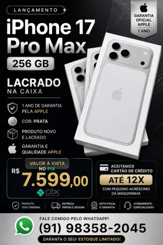 IPHONE 17 pro Max
