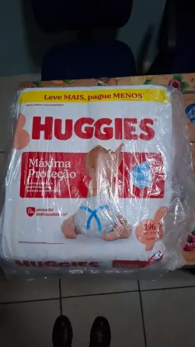 Fraldas Huggies tamanho M Pacotão