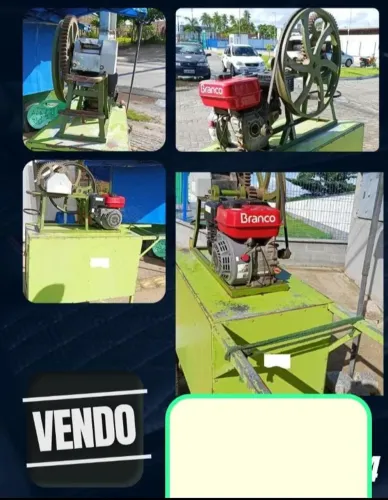 Vendo Engenho de caldo cana moenda de inox a gasolina .N: *
