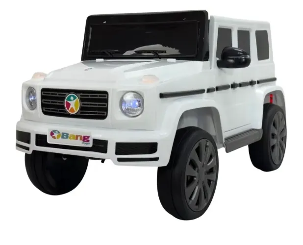 Carrinho Elétrico Infantil Bang Toys Nitro SX 12V Branco (NOVO E LACRADO)