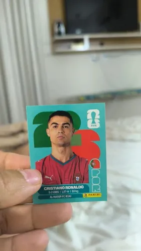 Figurinha Cristiano Ronaldo CR7