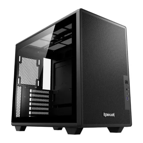 Gabinete Gamer Redragon Magic Box S/Fan Painel Frontal Mesh