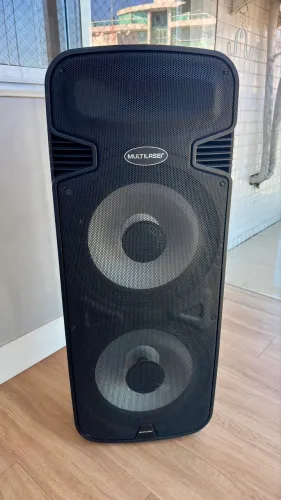 Caixa De Som 3500W Torre Multilaser Sp344 Preto 3,5kW Bluetooth